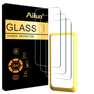Hochwertiges 9H gehärtetes Glas Telefonbildschirmschutz für iPhone 15 14 & 13 Pro Max bietet ultimativen Schutz