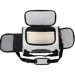 Bolsa de Transporte para Mascotas de Alta Calidad, Duradera, de Malla Transpirable, Aprobada por Aerolíneas, para Gatos y Animales Pequeños, para Viajes en Todas las Estaciones - Product Image 4