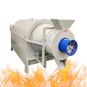 Tea Roasting Dry Processing Tamarind Silkworm Cocoon Sawdust Salt Dryer Machine Equipment 5 Ton/h