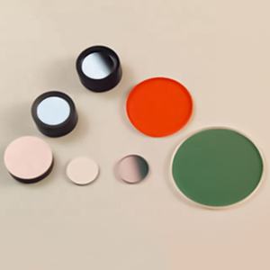 Filtre optique 490 nm, filtre passe-bande en verre optique vert pour cytomètre en flux - Product Image 1