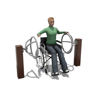 Équipement de fitness handicapé extérieur et <span class=keywords><strong>parc</strong></span> équipement de gym extérieur handicapé - Product Image 1