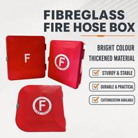 Boîte de rangement pour lance d'incendie en fibre de verre FRP marine épaissie, équipement de lutte contre l'incendie pour navires, étanche