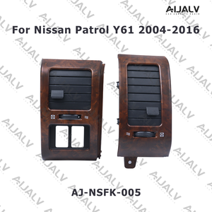Nuevo Panel de Reemplazo para la Rejilla de Ventilación del Aire Acondicionado del Tablero Central para Nissan Patrol Y61 2004-2016, Rejilla de Ventilación Lateral - Product Image 4