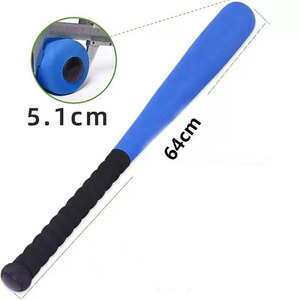 Bate de béisbol de <span class=keywords><strong>goma</strong></span> de espuma suave <span class=keywords><strong>EVA</strong></span> de 64cm de alta calidad, pelota en T, bate de béisbol para niños, jugador de deportes al aire libre - Product Image 4
