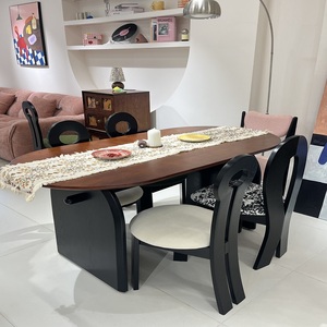 Best Selling Simple Vintage Solid Wood Rectangular Dining <b>Table</b> <b>Mid</b>-<b>Century</b> Kitchen <b>Table</b> for Home Dining Room - Product Image 2
