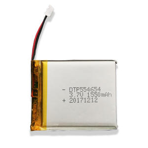Lithium polymer battery <span class=keywords><strong>3</strong></span>,7 V 2550mAh electric fan - Product Image 1