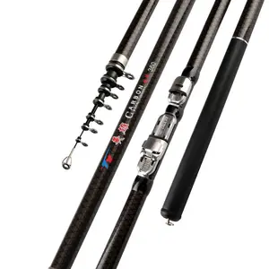 Wholesale high quality carbon fiber telescopic rotary reel sets and fishing rods