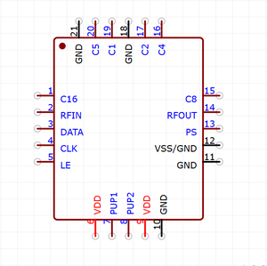 ตัวลดทอนสัญญาณ PE4312C-Z แบบดิจิทัลสำหรับเครื่องพิมพ์หน้าจอตัวลดทอนสัญญาณแบบขั้นตอนพร้อมระบบ QFN-20-EP สัญญาณ psemi - Product Image 5