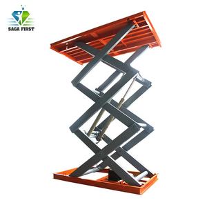 Nacelle de levage pour ciseaux, plateforme de voiture, robuste, de 2, 3, 4m de hauteur, avec CE - Product Image 5