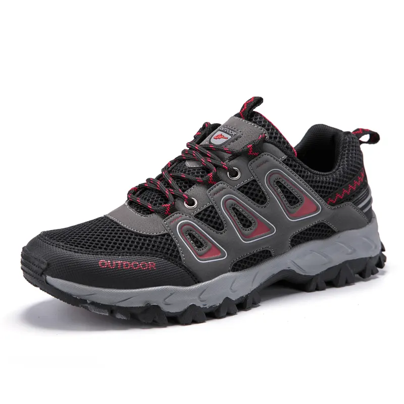 Professional Footwear manufacturer Mens Climbing Outdoor waterproof Sports Sneakers Trekking Hiking Shoes