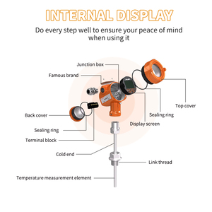 उच्च-परिशुद्धता ओएम तापमान सेंसर pt100 उच्च तापमान थर्माकोसोपल तापमान ट्रांसमीटर जांच थर्मोस्टेट के-प्रकार मॉड्यूल - Product Image 5