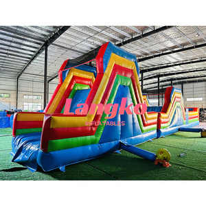 Gran oferta, carrera de obstáculos de agua inflable, carreras de obstáculos inflables para niños - Product Image 2