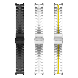 Cinturino in acciaio inossidabile per <span class=keywords><strong>Samsung</strong></span> Galaxy <span class=keywords><strong>Watch</strong></span> 7 44mm 40mm 6 4 classico cinturino in metallo curvo per <span class=keywords><strong>Samsung</strong></span> Galaxy <span class=keywords><strong>Watch</strong></span> <span class=keywords><strong>5</strong></span> <span class=keywords><strong>Pro</strong></span> Band - Product Image 4