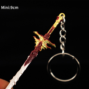 Baldurs Gate <span class=keywords><strong>3</strong></span> juego decoración modelo Merch juego periférico 9CM Katana Metal modelo llavero espada - Product Image 6