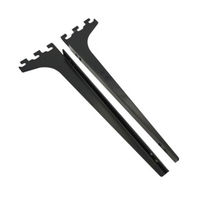 Étagères <span class=keywords><strong>de</strong></span> présentation modernes robustes à trous perforés, supports d'étagères flottantes en métal, supports d'étagères en métal pour magasins <span class=keywords><strong>de</strong></span> détail avec montage facile - Product Image 2
