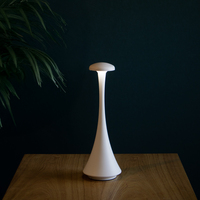 Lampe de table de chevet pour salon et chambre à coucher, lampe de bureau rechargeable avec batterie, LED tactile, 3 niveaux de luminosité, lampe de bureau en métal