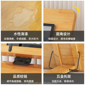 Double-layer Reading Stand <strong>Students</strong> Can Lift Reading Multi-functional Stand Bookshelf <strong>Cookbook</strong> Rack Music Stand, Primary Middle - Product Image 5