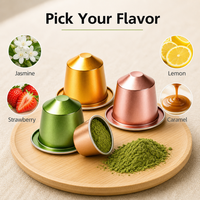 Capsules de thé Matcha, capsules classiques de la marque Coffee and Tea Company, 10 dosettes/boîte, dosettes de Matcha