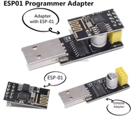 Adaptateur de programmation ESP01 en stock, ESP-01, ESP-01S, adaptateur ESP8266, CH340G USB vers module Wifi série ESP8266
