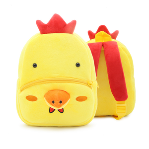 Customization Unisex Kids School <b>Backpack</b> with <b>Cartoon</b> Characters Plush Material Zipper Closure & Detachable Strap - Product Image 3