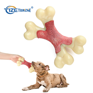 Non-Toxic Food Grade Nylon <strong>Dog</strong> <strong>Bone</strong> Durable <strong>Dog</strong> Teething Chew Toys <strong>Bones</strong> for Puppies - Product Image 1