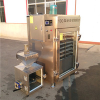 High quality industrial sausage smokehouse chicken food smoking machine