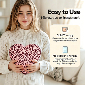 Nuevo Diseño, Muestra Gratis, Paquete de Calor Húmedo para Microondas, Bolsa de Trigo Calentable, Almohadilla Térmica para el Dolor Menstrual - Product Image 4