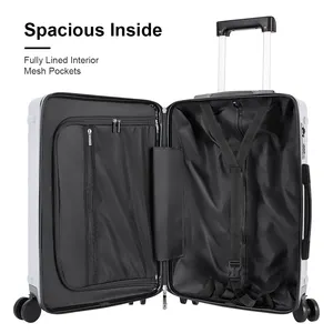 卸売新しいハードサイド旅行荷物セットvalise de voyage 3個スーツケーストロリー旅行ABS荷物