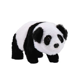 HECION Elektronisches Plüsch tier Panda <span class=keywords><strong>Pet</strong></span> Walking <span class=keywords><strong>Make</strong></span> Sounds für Kinder Plüsch Stofftier Interaktives Haustier Spielzeug - Product Image 2