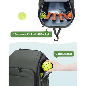 <span class=keywords><strong>Sac</strong></span> à dos de sport de pickleball de grande taille 30L pour hommes, <span class=keywords><strong>sac</strong></span> à raquettes imperméable de haute qualité avec compartiment pour chaussures - Product Image 5