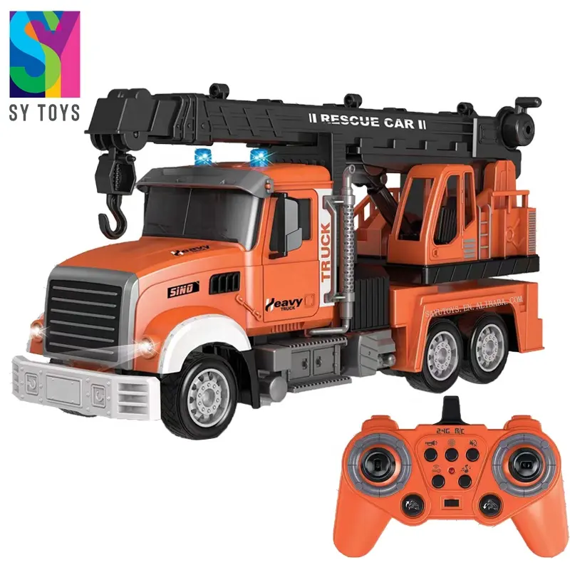 SY 2.4G 11CH Voice control rescue vehicle rc car remote control truck