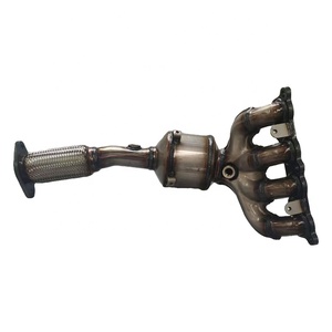 11-16 collettore di scarico di alta qualità per <span class=keywords><strong>Ford</strong></span> <span class=keywords><strong>Fiesta</strong></span> L4-1.6L convertitore catalitico anteriore - Product Image 5