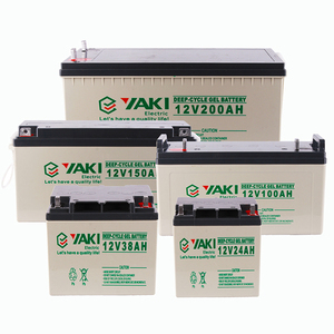 Yaki <span class=keywords><strong>Solar</strong></span> GEL Versiegelte Zellen Lackzyklus-Batterie Blei-Säure-Speicherbatterien - Product Image 3