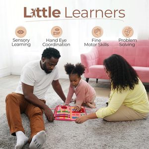 <span class=keywords><strong>Livre</strong></span> d'<span class=keywords><strong>activités</strong></span> <span class=keywords><strong>Montessori</strong></span> en feutre personnalisable : jouet sensoriel et d'apprentissage préscolaire pour la maison, l'avion et les voyages - Product Image 4