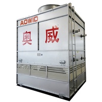 Unité de condensation par évaporation pour entrepôt frigorifique, avec panneau extérieur en acier inoxydable galvanisé à chaud, cadre en acier au carbone, fabriquée en usine certifiée ISO