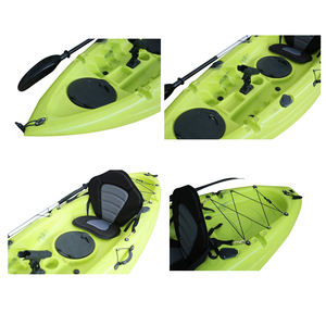 Vicking Cano de pêche pour une personne Kayak de pêche assis sur le dessus Kayaks de pêche simple pas cher Kayak de pêche LLDPE Offre Spéciale 8.7ft <span class=keywords><strong>Kano</strong></span> 5 pièces - Product Image 6