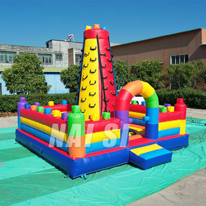 Mur d'escalade gonflable pour enfants, jeux de mur d'escalade, jeux d'intérieur et d'extérieur, mur de montagne commercial à vendre - Product Image 3