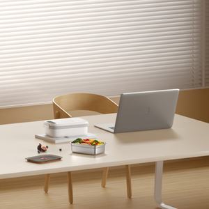 Boîte à lunch électrique portable rechargeable personnalisée 1L 2025, chauffage sans fil, batterie USB, température réglable pour utilisation en extérieur - Product Image 6
