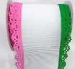 rose rose et vert