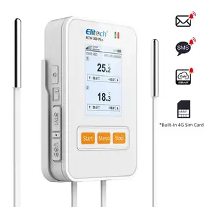 Elitech RCW-360 Plus 4G Temperatura Umidade Data Logger Com App E Gestão Centralizada