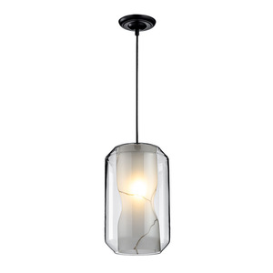 Lampe suspendue en marbre minimaliste nordique, cylindrique, ampoule LED E27, commande par interrupteur, pour salle à manger, bar, chambre à coucher, éclairage design - Product Image 3