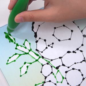 مجموعة رسم على القماش قابلة للتخصيص بالكامل، طقم جديد من 4 قطع سعة 15 مل، مجموعة ألوان لؤلؤية للأطفال، لعبة رسم وحرف يدوية للجنسين - Product Image 3