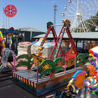 Grand poulpe portable personnalisable soi-même contrôle avion parc à thème tour poulpe danse manèges aire de jeux