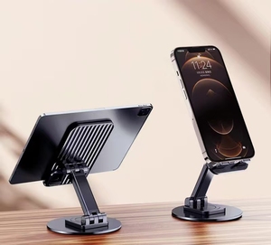 Custom Logo Cheap Foldable Retractable Desktop Lazy <b>Tablet</b> Phone Holder Plastic Cell Phone Mobile Phone <b>Stand</b> <b>for</b> Promotion - Product Image 1