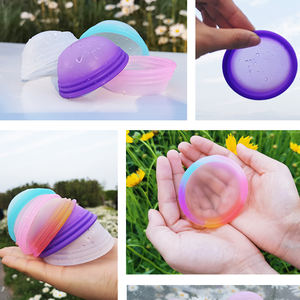 Disques menstruels réutilisables Furuize en silicone médical 100 %, bleus, classiques, souples, pour hommes – Fabricants de disques menstruels - Product Image 3