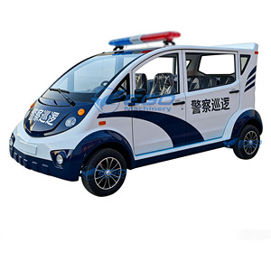 Voiture de patrouille électrique mini de haute qualité au meilleur prix, véhicule de tourisme blindé, couleur au choix avec portes - Product Image 1