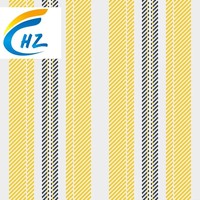 Tissu imprimé sur mesure - C'est notre propre motif, série rayée, peut être imprimé sur différents types de tissus de base.