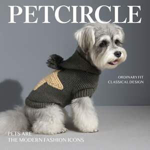 Suéter para Mascotas con Patrón <span class=keywords><strong>de</strong></span> Corazones para Otoño e Invierno, Tejido Acrílico, Cálido, Cómodo y Casual para <span class=keywords><strong>Perros</strong></span> y Gatos - Product Image 4