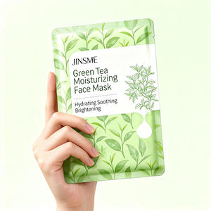 Mascarilla Facial de 120g con Té Verde, Revitalizante para la Piel, Antioxidante Orgánico, Centella Asiática, Aloe, Ácido Hialurónico, Niacinamida, Cuidado de la Piel - Product Image 2