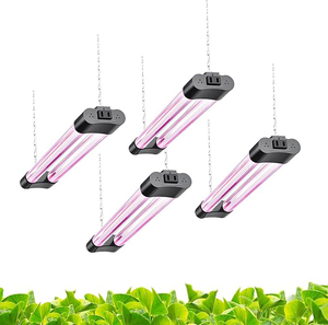 10W-100W Smart T8 LED Grow Light Tubes con temporizador incorporado y función de memoria para ciclismo automático - Product Image 1
